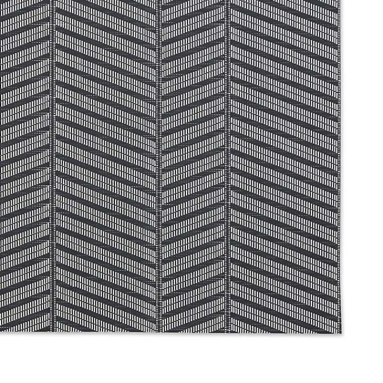 Table Linens-Kirklands Home Textured Twill Weave Placemats, Set of 6 Gray