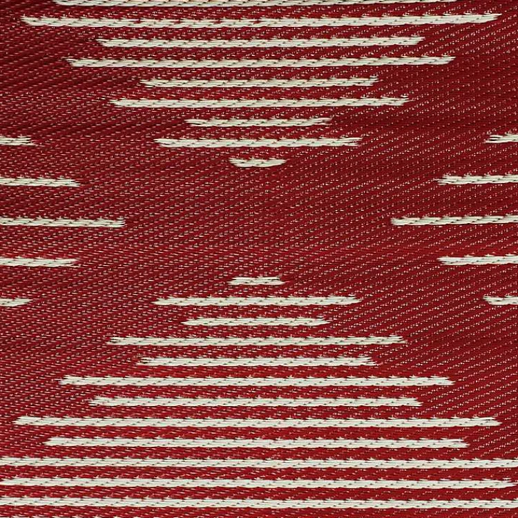 Outdoor Rugs-Kirklands Home Red Primitive Arrow Outdoor Area Rug, 4x6