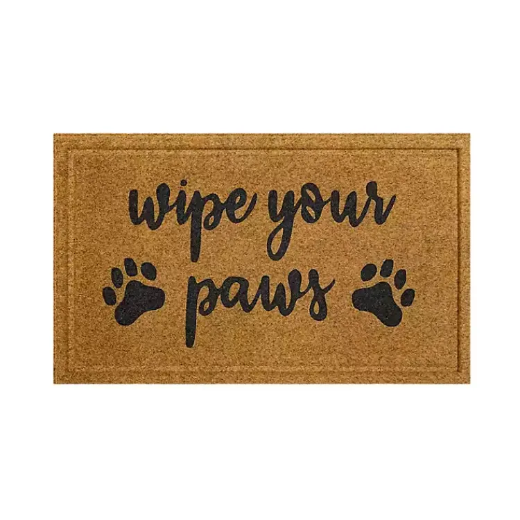 Doormats-Kirklands Home Wipe Your Paws Welcome Mat