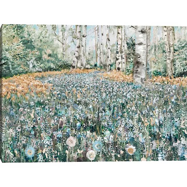 Canvas Art-Kirklands Home Blanket of Forest Flowers Canvas Art Print