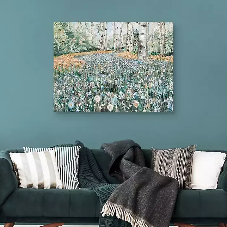 Canvas Art-Kirklands Home Blanket of Forest Flowers Canvas Art Print