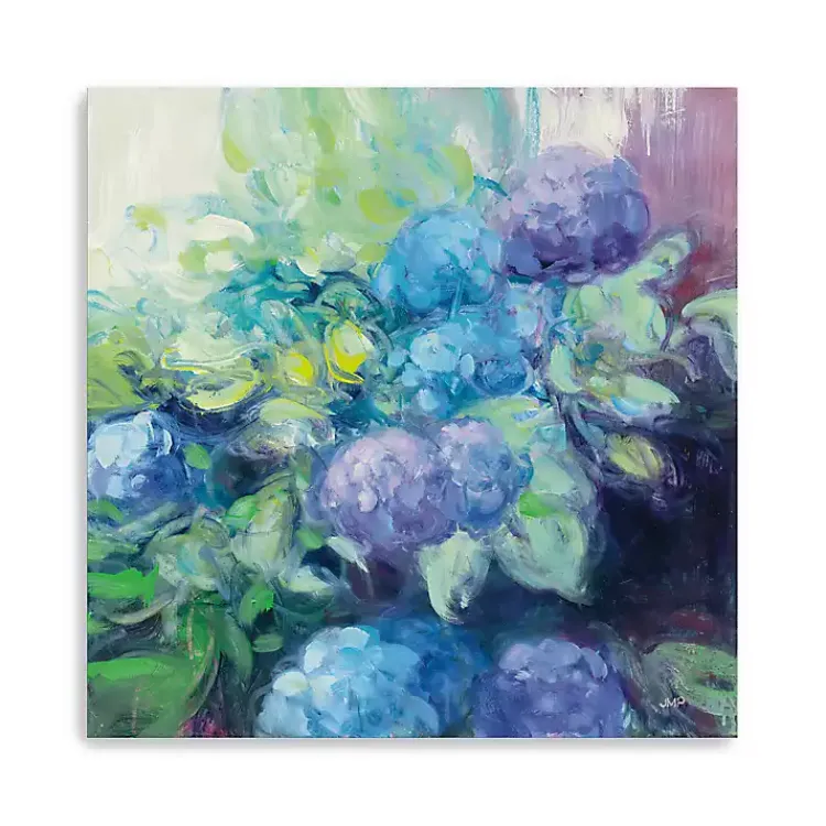 Canvas Art-Kirklands Home Bright Blooming Hydrangea Canvas Wall Art