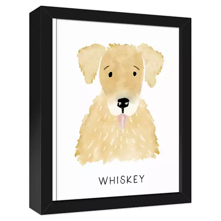 Wall Quotes & Signs-Kirklands Home Personalized Golden Retriever Canvas Wall Plaque