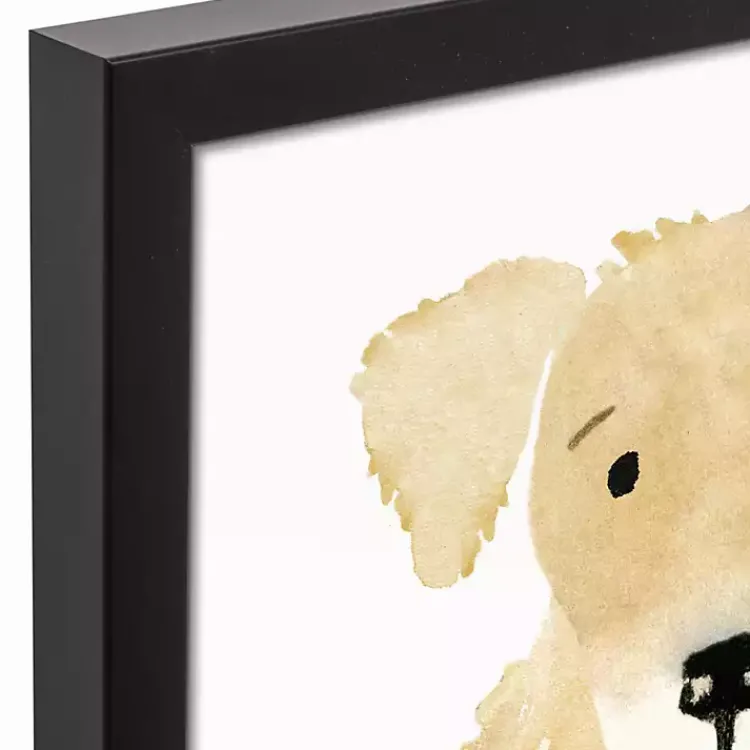 Wall Quotes & Signs-Kirklands Home Personalized Golden Retriever Canvas Wall Plaque