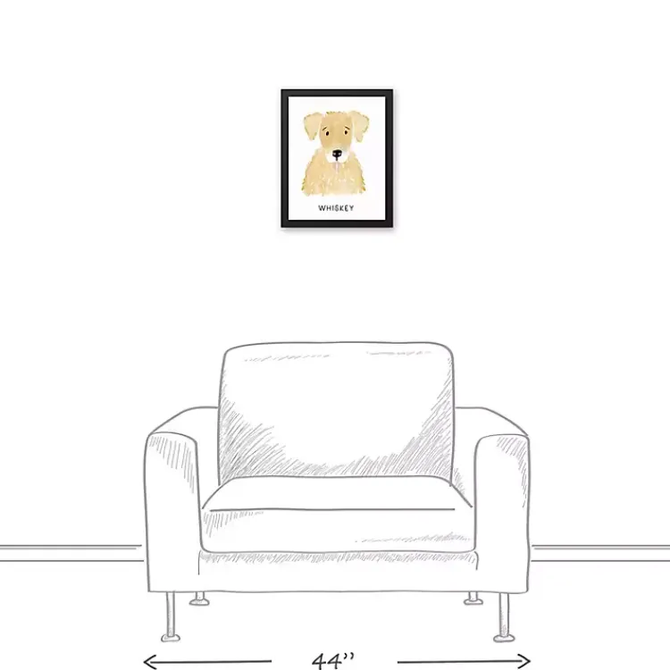 Wall Quotes & Signs-Kirklands Home Personalized Golden Retriever Canvas Wall Plaque