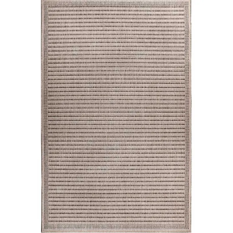 Area Rugs-Kirklands Home Kaya Natural Gradient Indoor/Outdoor Area Rug, 6x9 Tan