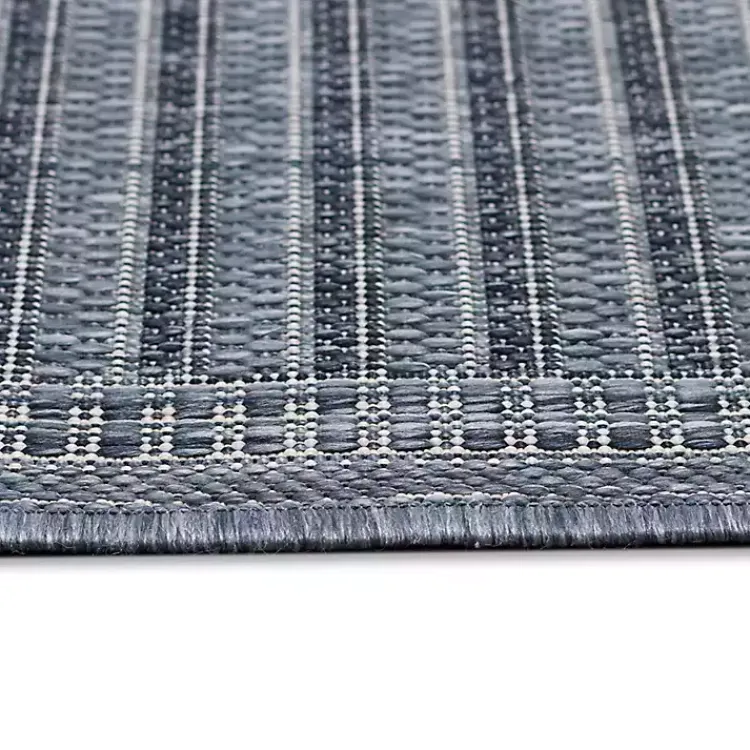 Area Rugs-Kirklands Home Kaya Navy Gradient Indoor/Outdoor Area Rug, 6x9 Blue