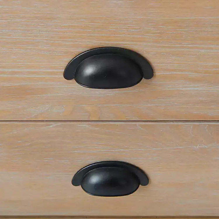 Nightstands-Kirklands Home Natural Wood Grain Open Storage Nightsd Tan