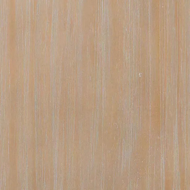 Nightstands-Kirklands Home Natural Wood Grain Open Storage Nightsd Tan