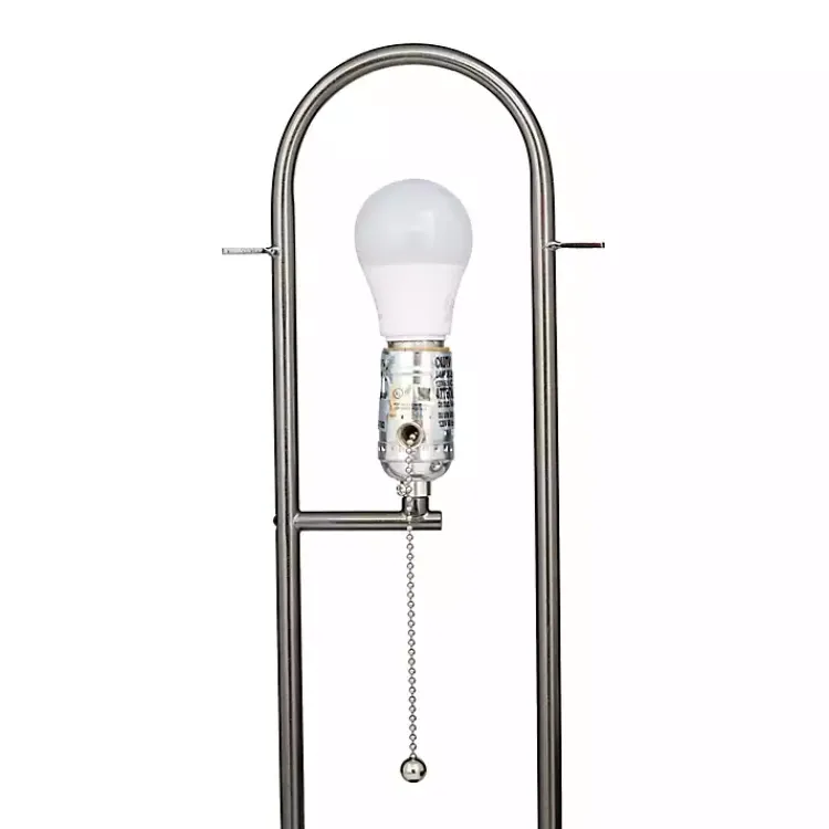 Table Lamps-Kirklands Home Open Metal Loop Table Lamp Black