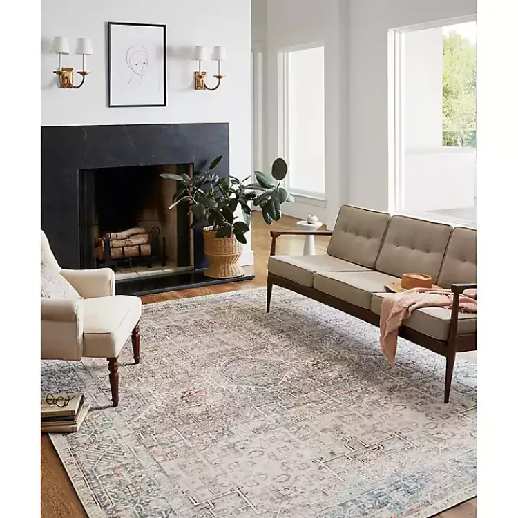 Area Rugs-Kirklands Home Chris Loves Julia x Loloi Jules Natural Rug, 5x7