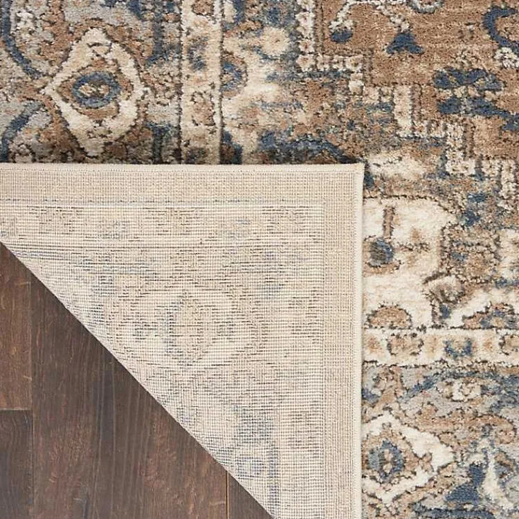 Area Rugs-Kirklands Home Multicolor Nadia Medallion Area Rug, 4x6 Gray