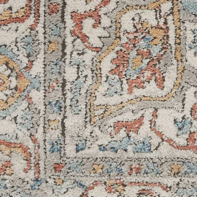 Area Rugs-Kirklands Home Vintage Raj Area Rug, 5x7 Blue