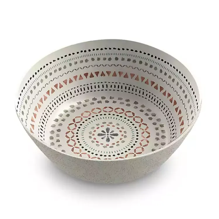 Outdoor Dining-Kirklands Home color Melamine Malena Cereal Bowls, Set of 6 Multi