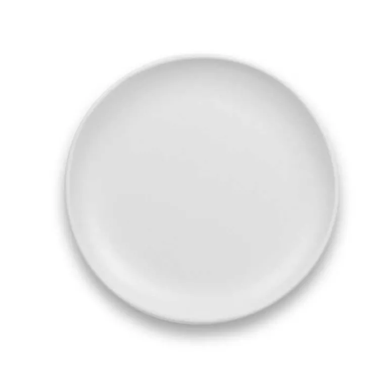 Outdoor Dining-Kirklands Home Matte Melamine Coupe Salad Plates, Set of 6 White