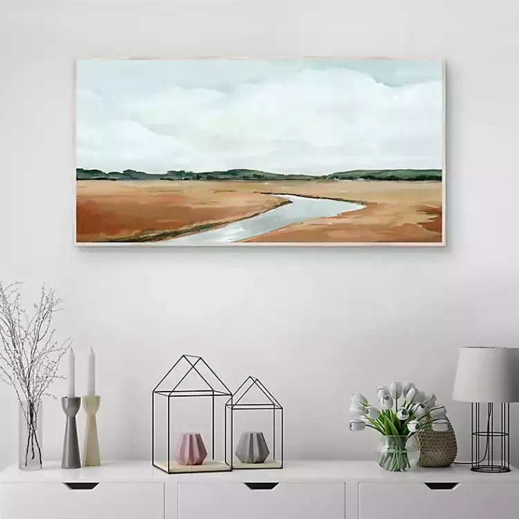 Framed Art-Kirklands Home Creekside Landscape Framed Wall Art