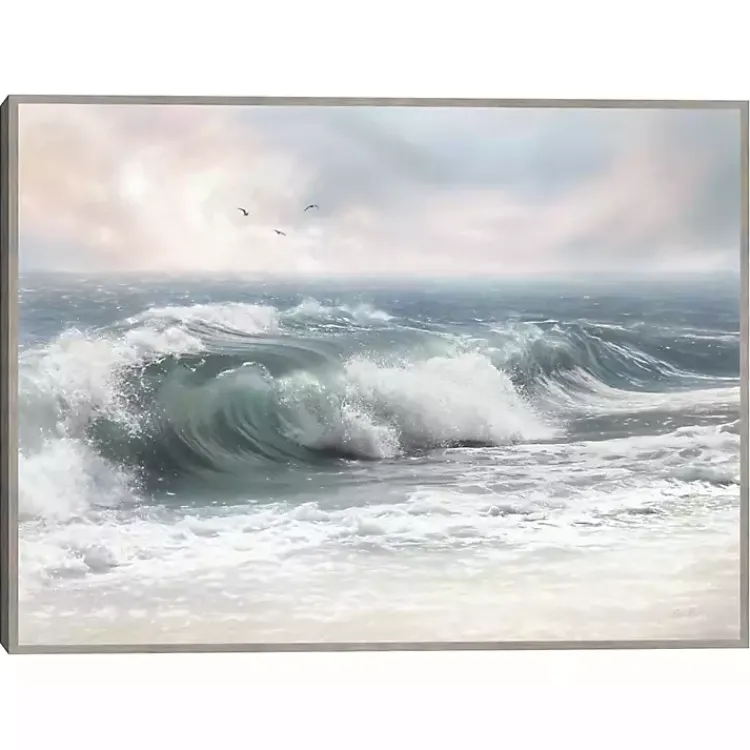 Framed Art-Kirklands Home Sun and Surf II Coastal Framed Wall Art