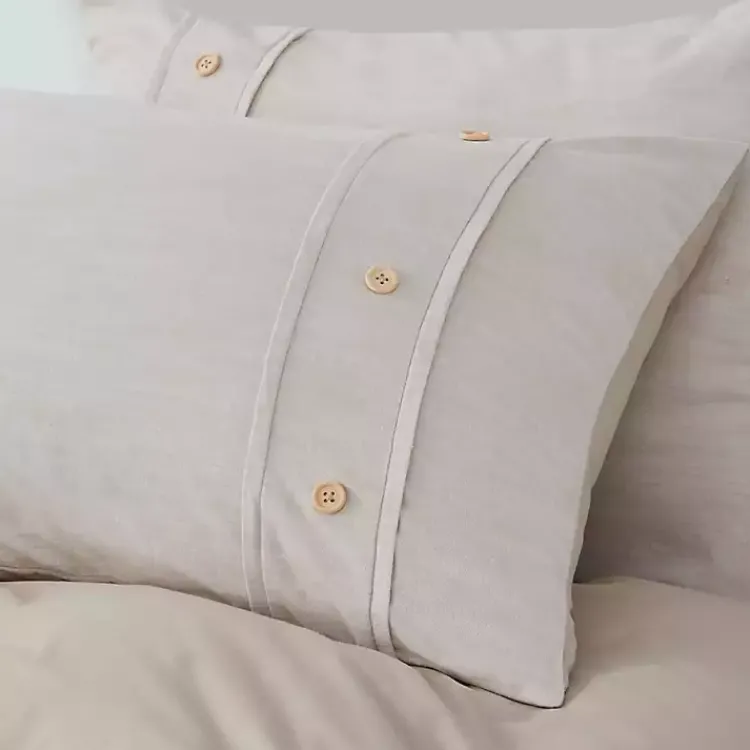 Comforters-Kirklands Home Neutral Holland 5-pc. King Comforter Set Tan