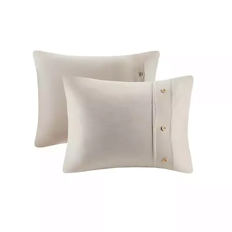 Duvets-Kirklands Home Neutral Oversized 3-pc. Queen Duvet Cover Set Tan