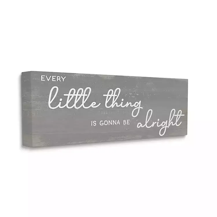 Wall Quotes & Signs-Kirklands Home Charming Every Little Thing Wall Plaque Gray