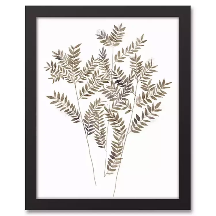 Canvas Art-Kirklands Home Dried Florals 4-pc. Framed Canvas Art Print Set White