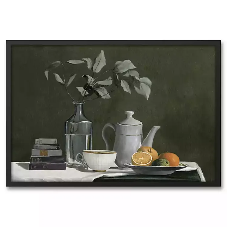 Canvas Art-Kirklands Home Antique Still Life Canvas Art Print Green