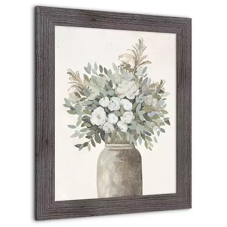 Framed Art-Kirklands Home Modern Transitional Flowers Framed Wall Art