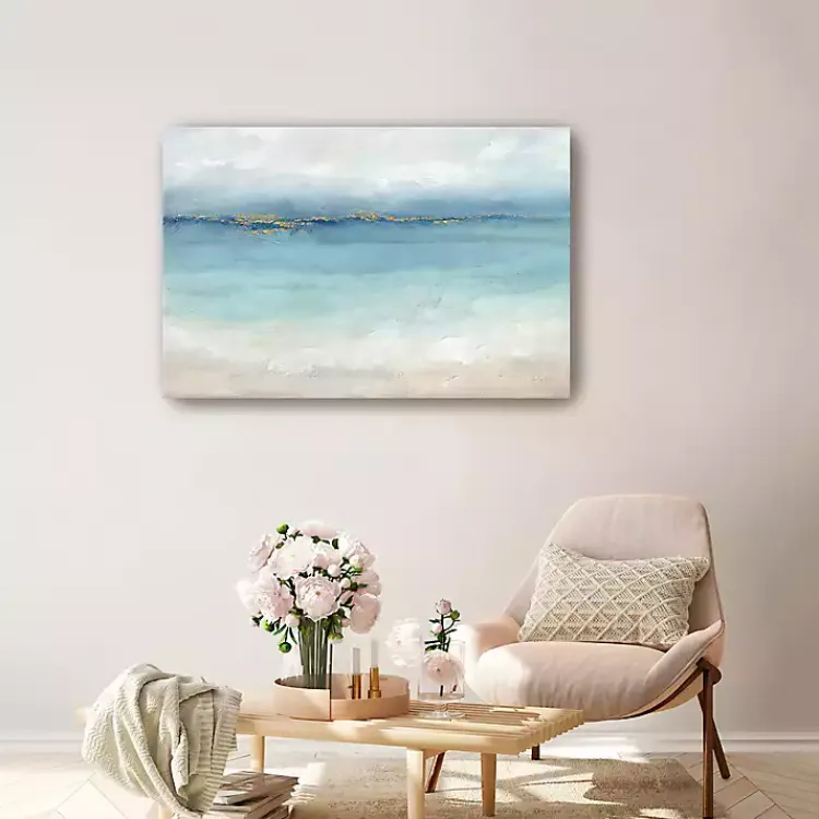 Canvas Art-Kirklands Home Serene Sea Abstract Canvas Wall Art