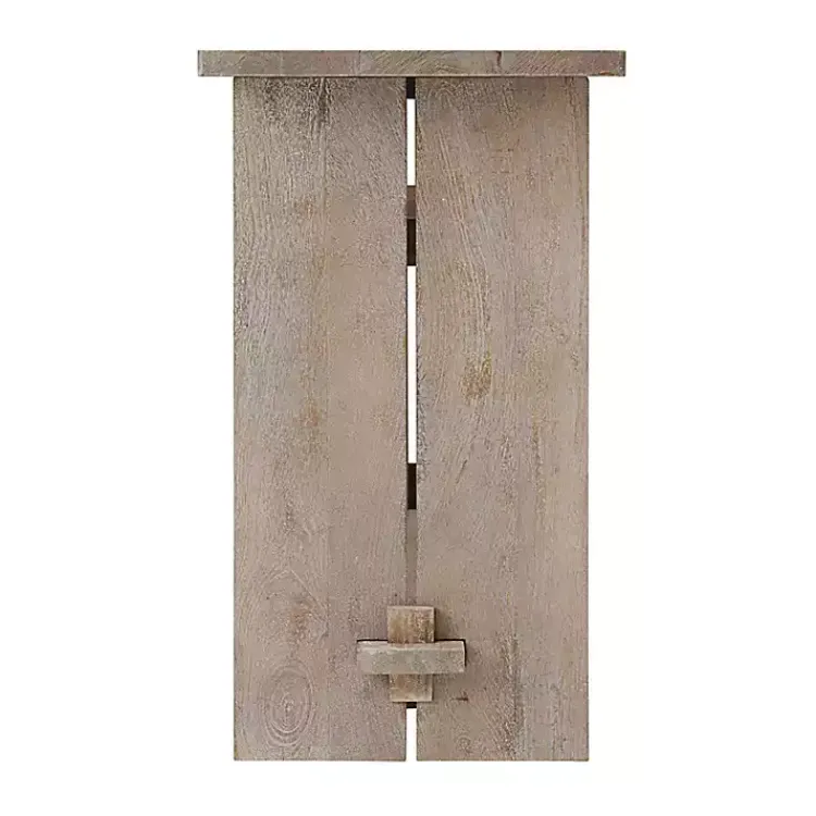 Console Tables-Kirklands Home Natural Mango Wood Farmhouse Console