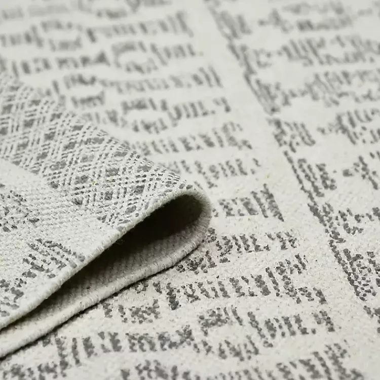 Area Rugs-Kirklands Home Gray Geo Stripes Tassel Fringe Area Rug, 5x7