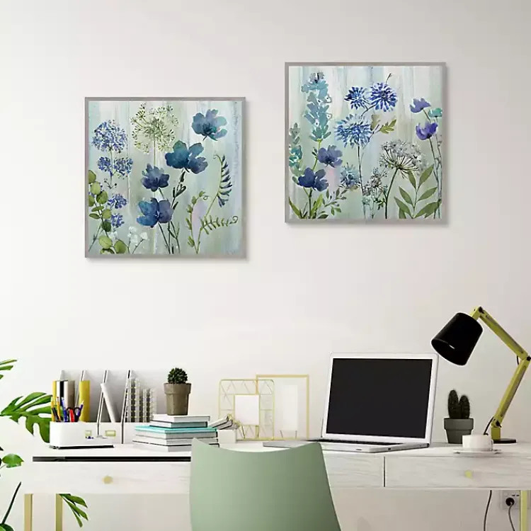 Framed Art-Kirklands Home Color Wash 2-pc. Framed Canvas Art Set