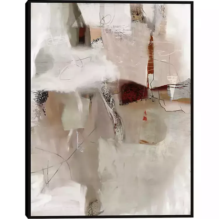 Canvas Art-Kirklands Home Manifestation Framed Canvas Art Print Gray