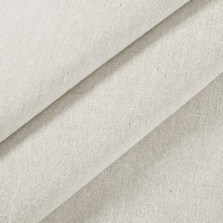 Curtains & Drapes-Kirklands Home Burlap Knotted Curtain Panel Set, 120 in. Ivory