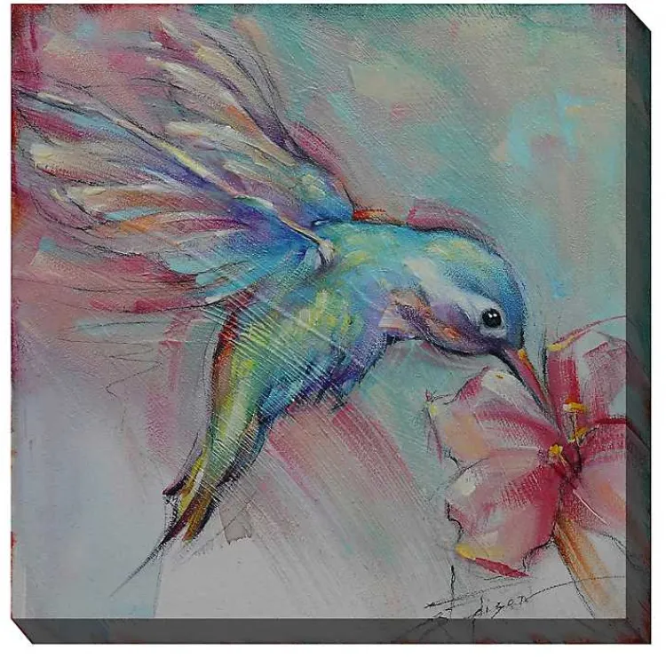 Outdoor Wall Decor-Kirklands Home All A Flutter Outdoor Canvas Art Print