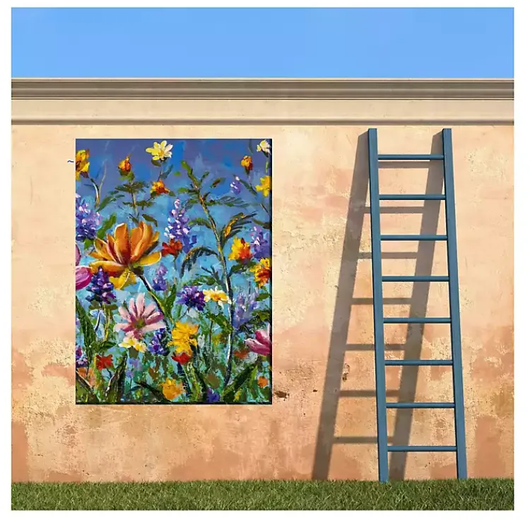 Outdoor Wall Decor-Kirklands Home Summer Heyday Outdoor Canvas Art Print