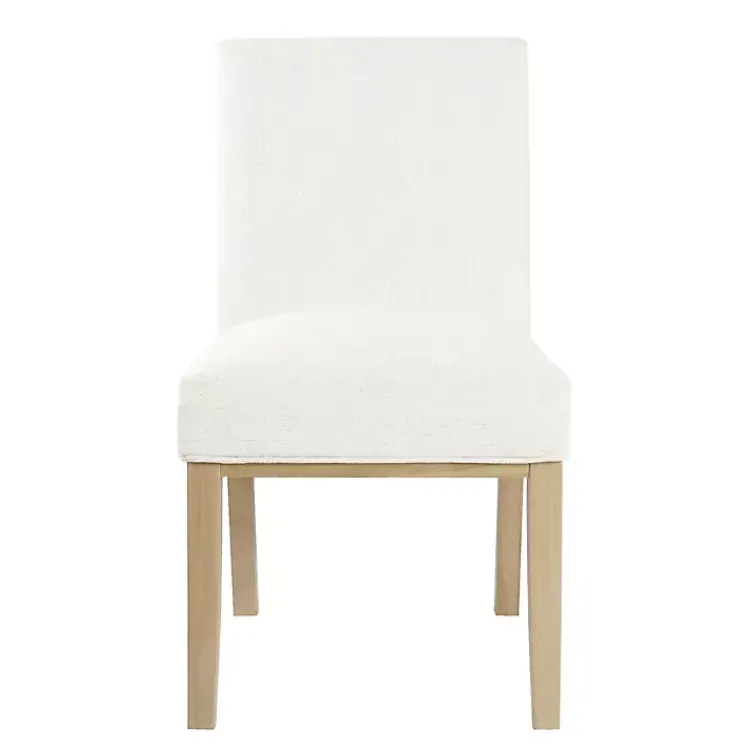 Dining Chairs-Kirklands Home Blair Stain Proof Dining Chair White