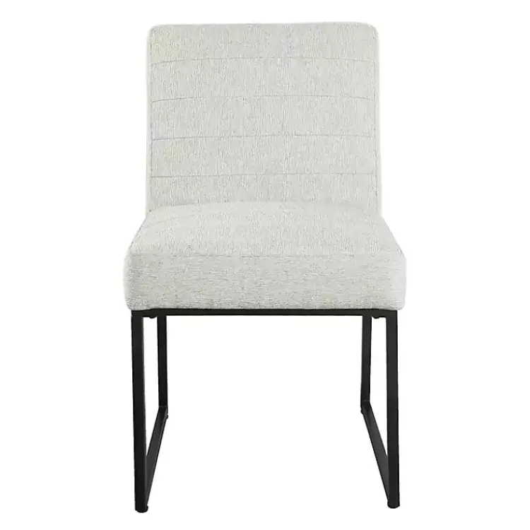 Dining Chairs-Kirklands Home Channeled Woven Dining Chair Gray