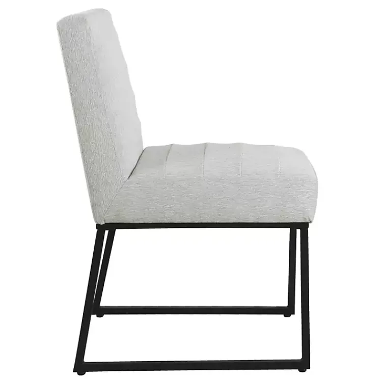 Dining Chairs-Kirklands Home Channeled Woven Dining Chair Gray