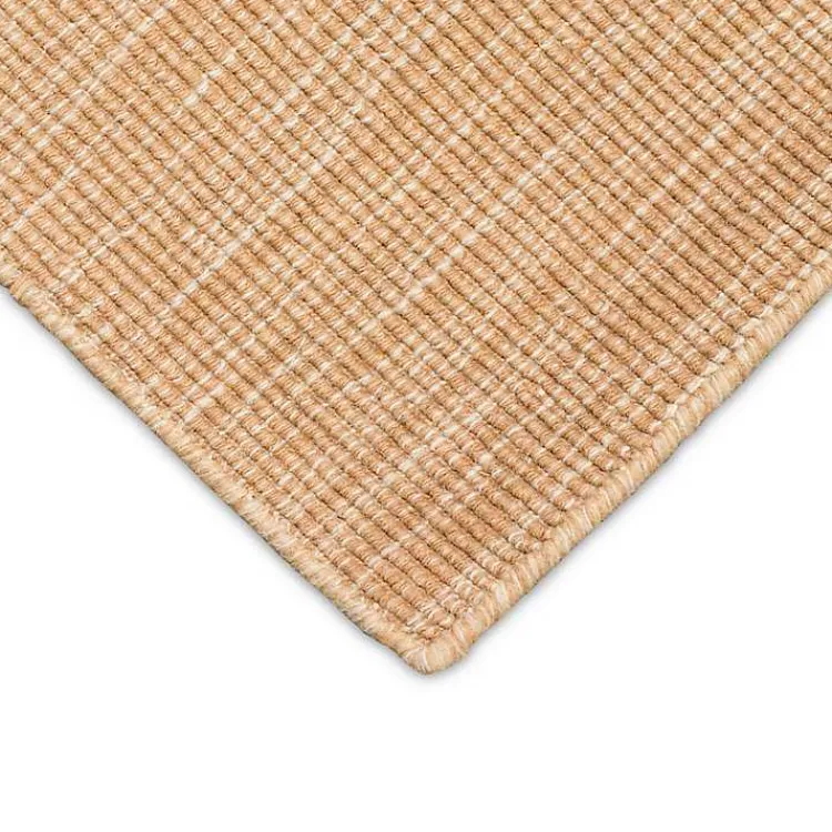 Outdoor Rugs-Kirklands Home Shading Sisal Outdoor Area Rug, 8x10 Tan