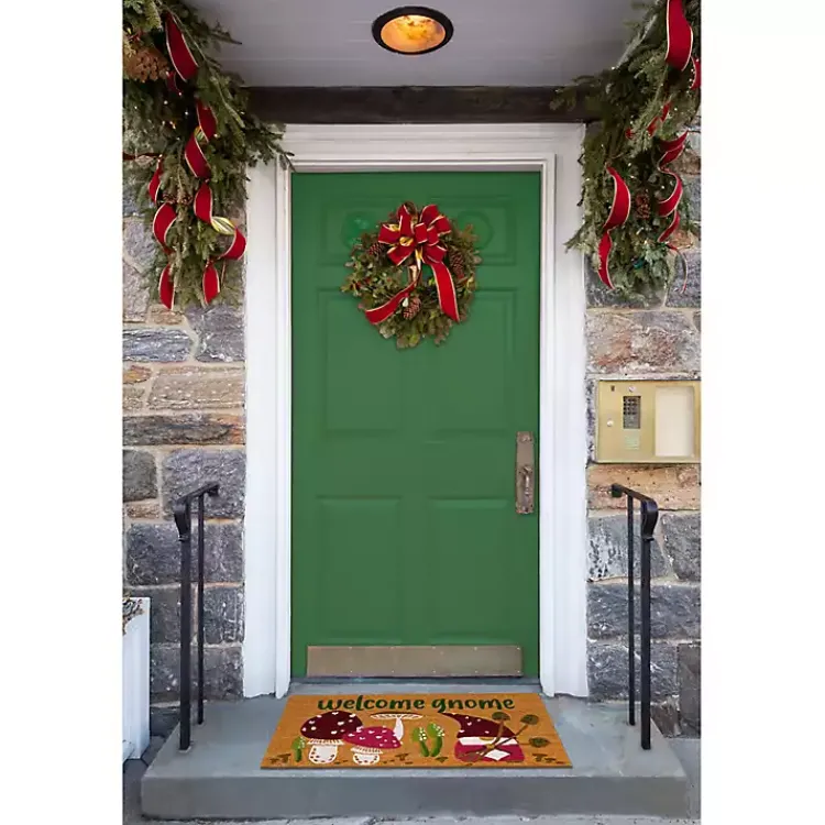 Doormats-Kirklands Home Welcome Gnome Doormat Tan