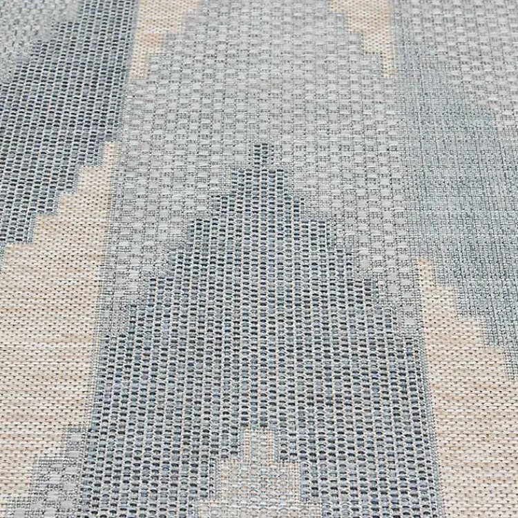 Outdoor Rugs-Kirklands Home Neutral Melbourne Indoor/Outdoor Area Rug, 5x7 Gray