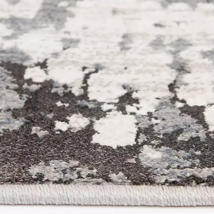 Area Rugs-Kirklands Home Waters Abstract Area Rug, 5x7 Gray