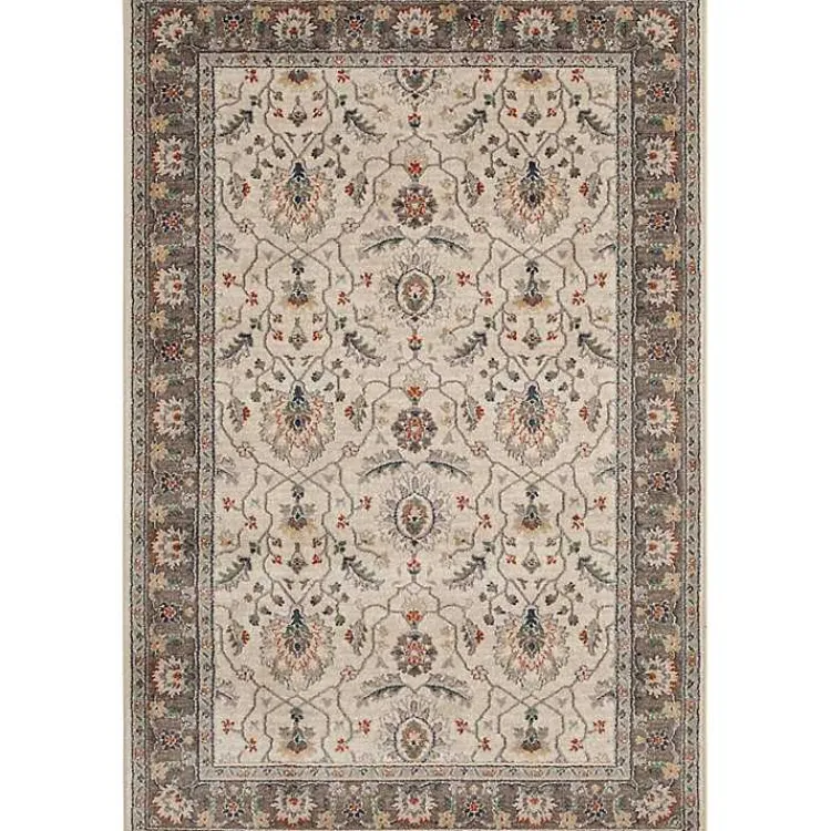Area Rugs-Kirklands Home Vintage Naso Area Rug, 5x7 Tan