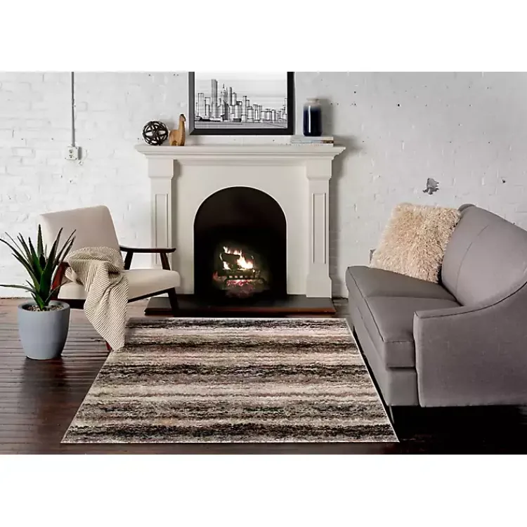 Area Rugs-Kirklands Home Abstract Jordi Area Rug, 5x8 Tan