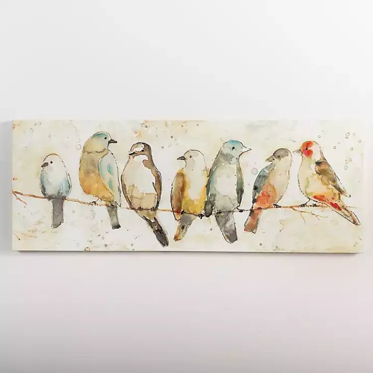 Canvas Art-Kirklands Home Birds on Wire Canvas Art Print
