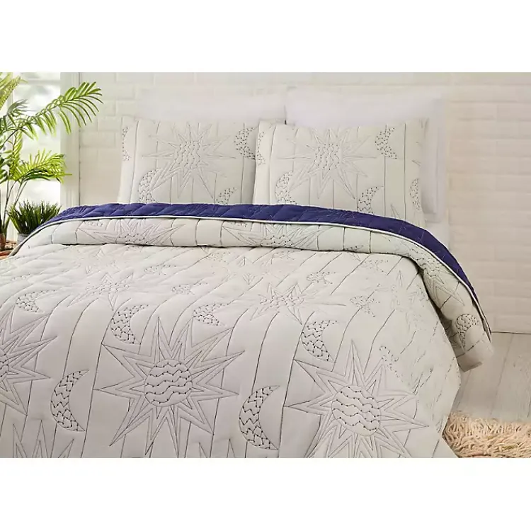 Quilts-Kirklands Home Justina Blakeney Sun & Moon King Quilt Set