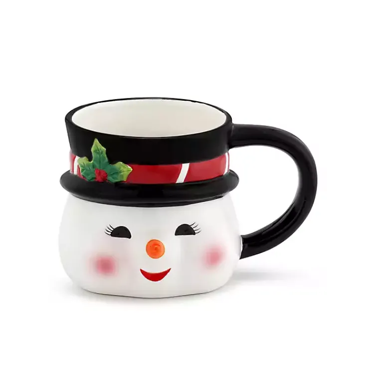 Glassware & Drinkware-Kirklands Home Snowman Christmas Mug
