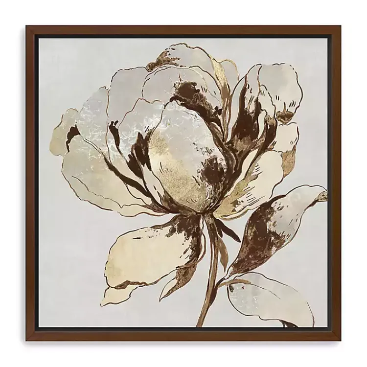 Framed Art-Kirklands Home Golden Blossom II Framed Canvas Art Print