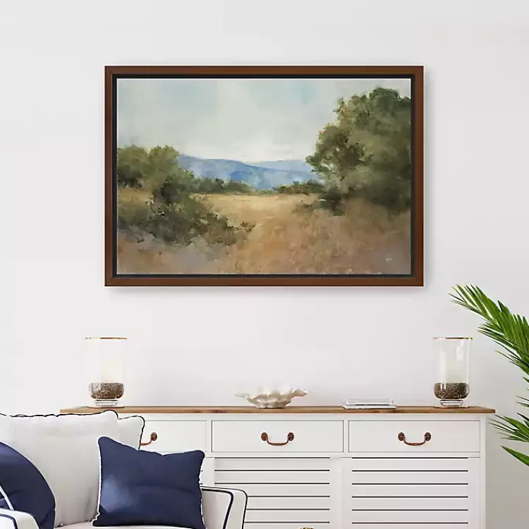 Canvas Art-Kirklands Home August Fields Framed Giclee Canvas Art Print