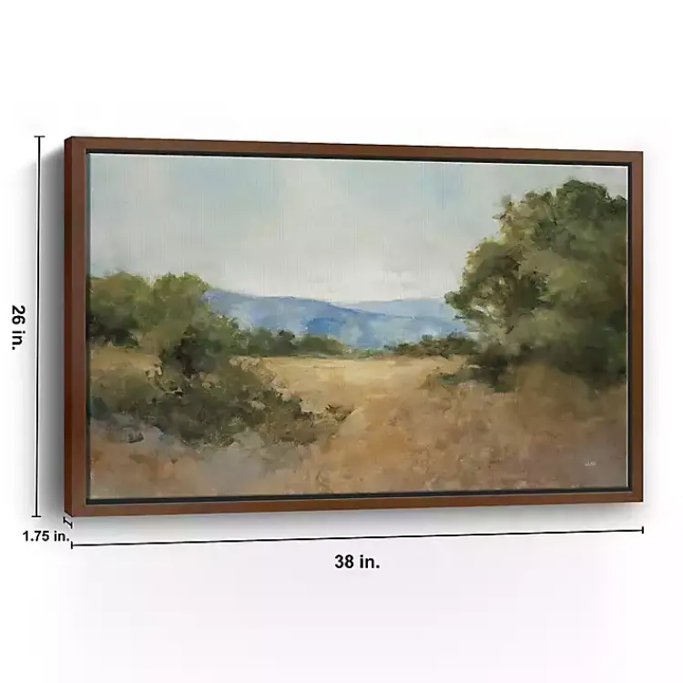 Canvas Art-Kirklands Home August Fields Framed Giclee Canvas Art Print